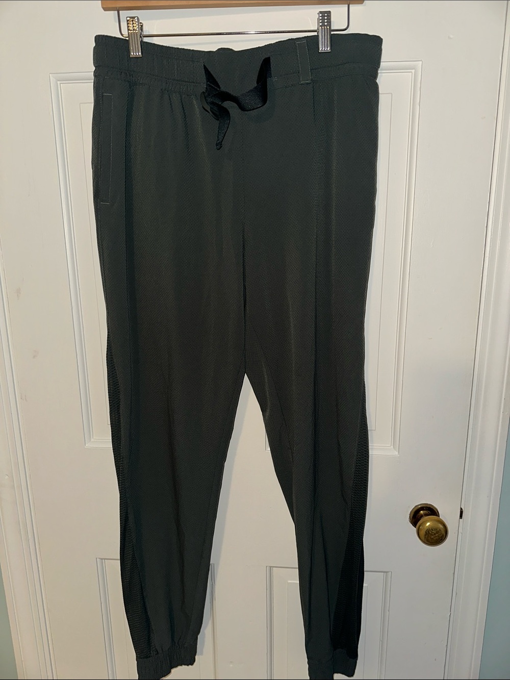 Athleta Dark Olive Drawstring Joggers